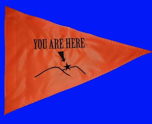 Custom triangle you are here - custom,