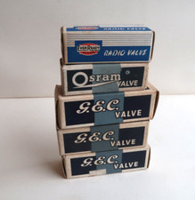 Lot 5 Valve Radio Lampe GEC