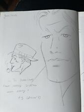 dédicace bd Zanon Harry Dickson EO La Bande De L’araignée 