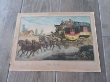 GRAVURE ANCIENNE CHAISE DE