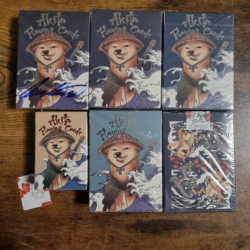 Jeux cartes akita inu - akita, neuf