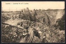 CPA Lessines, Carrières M et P. Cardon 