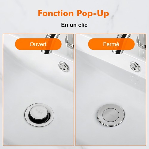 Ibergrif bonde lavabo clic - lavabo,