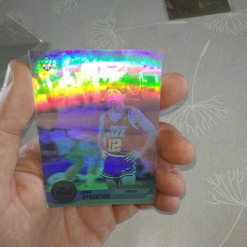 John stockton holo basketball - stockton,