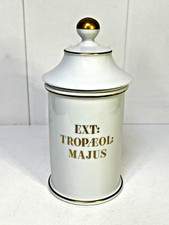 POT A PHARMACIE EN PORCELAINE DE LIMOGES XXème