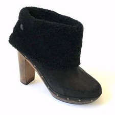 GERARD DAREL Black SHEARLING