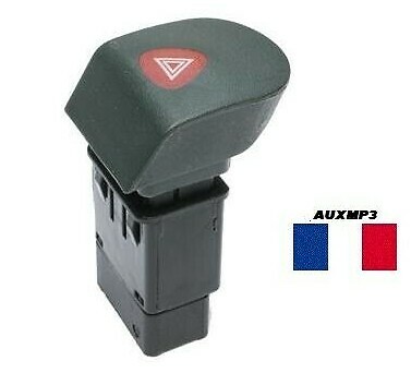 Bouton warning renault - warning,