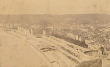 NICE c. 1870 - Tirage Albuminé Vue de la Ville - APC 40