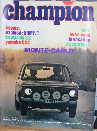 Revue champion numéro - champion,