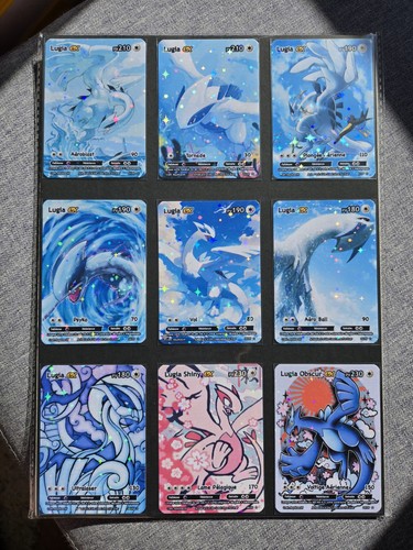 Cartes pokémon lugia holo - pokémon, ex