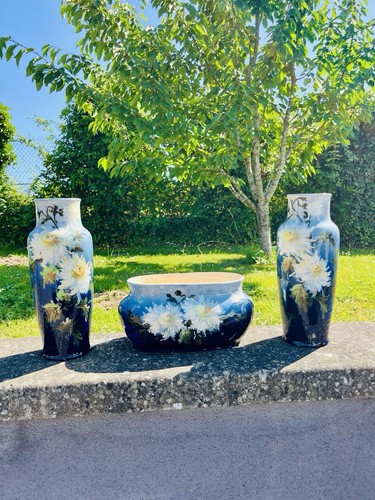 Vase jardinière barbotine - jardinière,