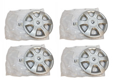 SET 4X ORIGINAL ENJOLIVEUR DE ROUE 16" RENAULT TRAFIC II 8200458589 ARGENTE