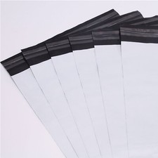 100 pièces Sacs d'expédition en plastique Enveloppes postales Enveloppes d'ex...