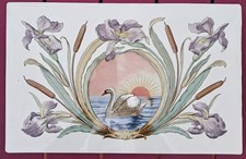 Grande Plaque En Faïence