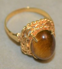 Solide 14k or Jaune Femmes Sz