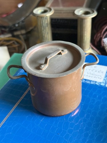 Jouet ancien pot feu en - feu,