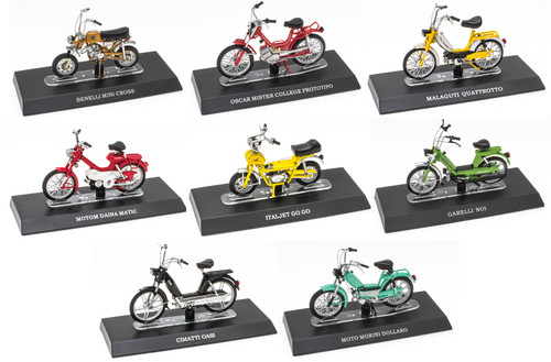 Lot mobylettes miniatures - 8,