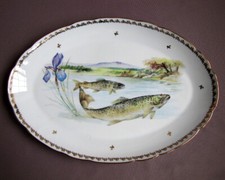 Plat Ovale en Porcelaine de