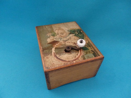Rare xixème boite musique - a,