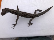 IGUANE sculpture en métal 