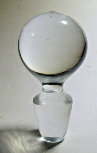 Ancien bouchon carafe tête - bouchon,