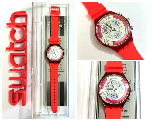 Montre chrono swatch - montre, scr100