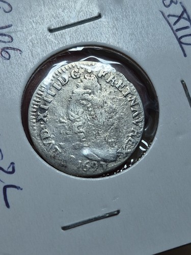 171 louis xiv 4 sols - xiv,