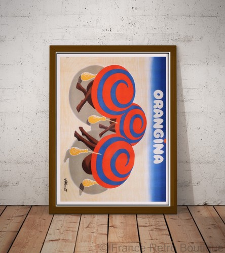 Affiche poster orangina - affiche-poster,