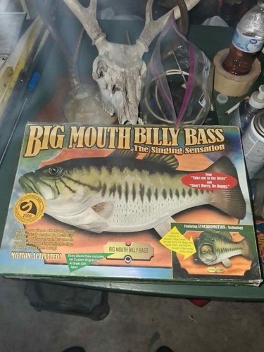 Gemmy big mouth billy - mouth,