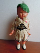 Poupée Mécanique  ancienne  hauteur 17 Cm