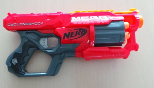 Nerf mega cycloneshock hasbro - cycloneshock,