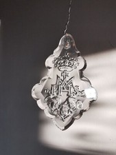  1 x Plaquette Lustre St Louis 3  Angelot S  19 Eme   Eglise (gros Stock)