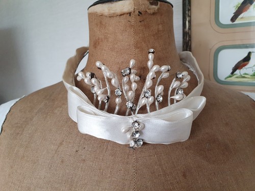 Couronne mariée ancienne - couronne, de