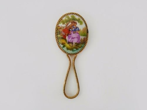 Ancien miroir poche - ancien,