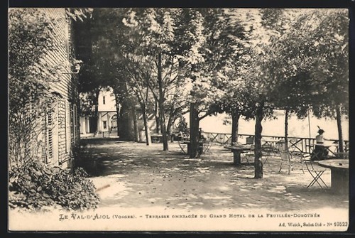 Cpa val ajol - le, val-d´ajol,