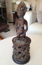 Statue en Bois Totem Art