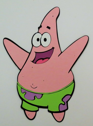 Spongebob patrick paper die - paper,