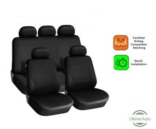 Set Complet Tissu Noir Voiture