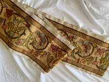 Antique French Wool Thread Hand Crafted Tapestry Pegasus Dog Needlepoint 19th 5f