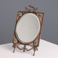 Miroir de Table Ancien Bronze
