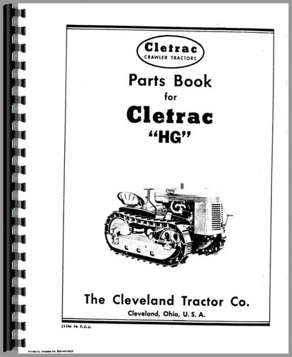 Oliver cletrac crawler - hg,