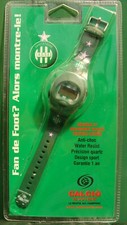 Watch Calcio ASSE Saint Etienne club officiel montre calcio 1980 homme femme