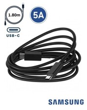 180cm Cable 5A USB-C Charge Rapide 100W Original Samsung Pr Chargeur Ultra Fast