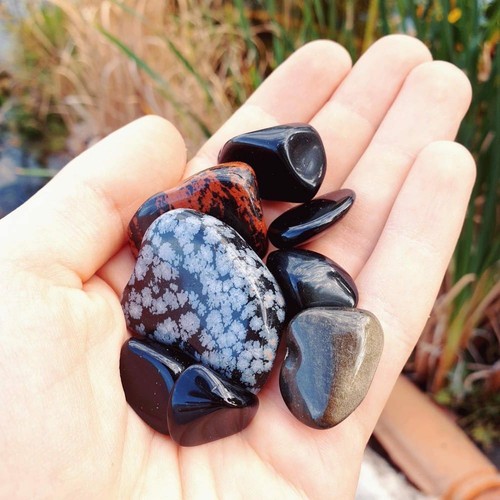 Obsidienne variétés - obsidienne, 5