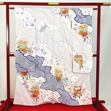 Kimono japonais 'FURISODE'