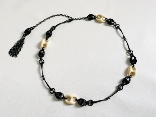 Ceinture chaîne maillon mors