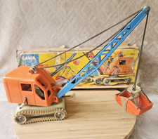 Gama Grue 2806 Grue Sur Chenilles Métal / Plastique Jouet Ancien Déco Collection