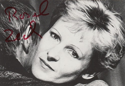 Rosel zeck autographe - rosel,