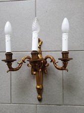 applique murale bronze 3 bras - style Louis XVI