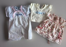 Lot 3 Vêtements Poupées Tinnie raynal poupon vintage